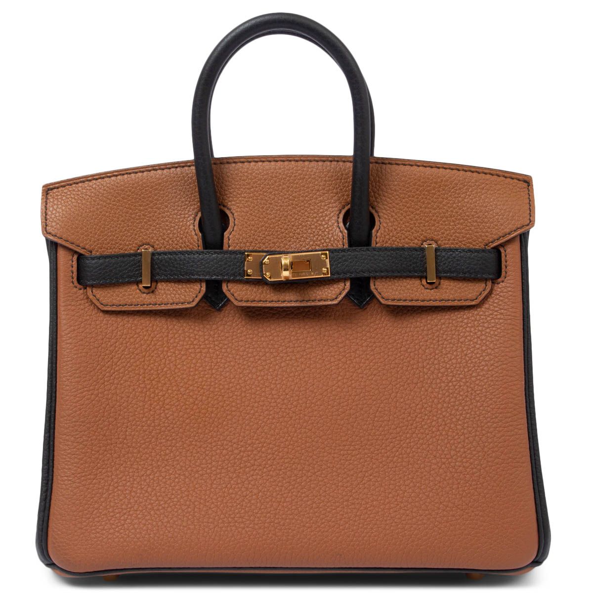 hermes birkin bag gold noir togo