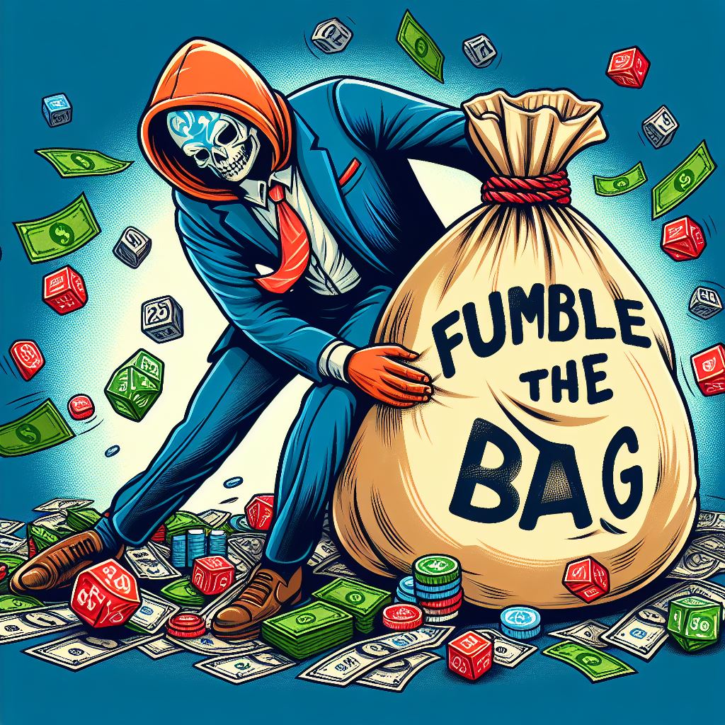 fumble the bag meaning & origin | slang by dictionary.com to fumble the bag is to lose the money