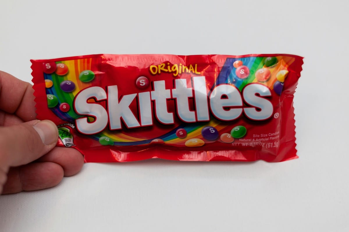 how many skittles are in the bag